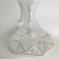 custom Crystal Multi-sided Glass Wine Decanter set